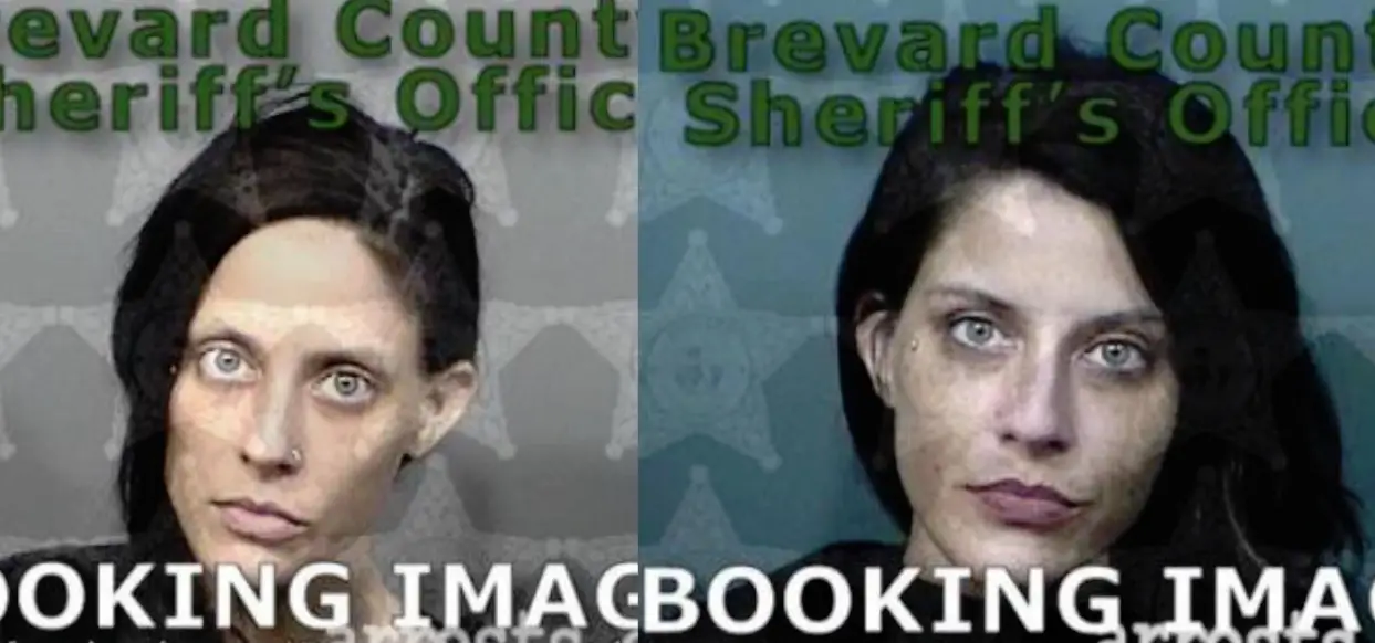 Isbister's last mugshot was taken in 2022 after an arrest over possesion (Brevard County Sheriffs)