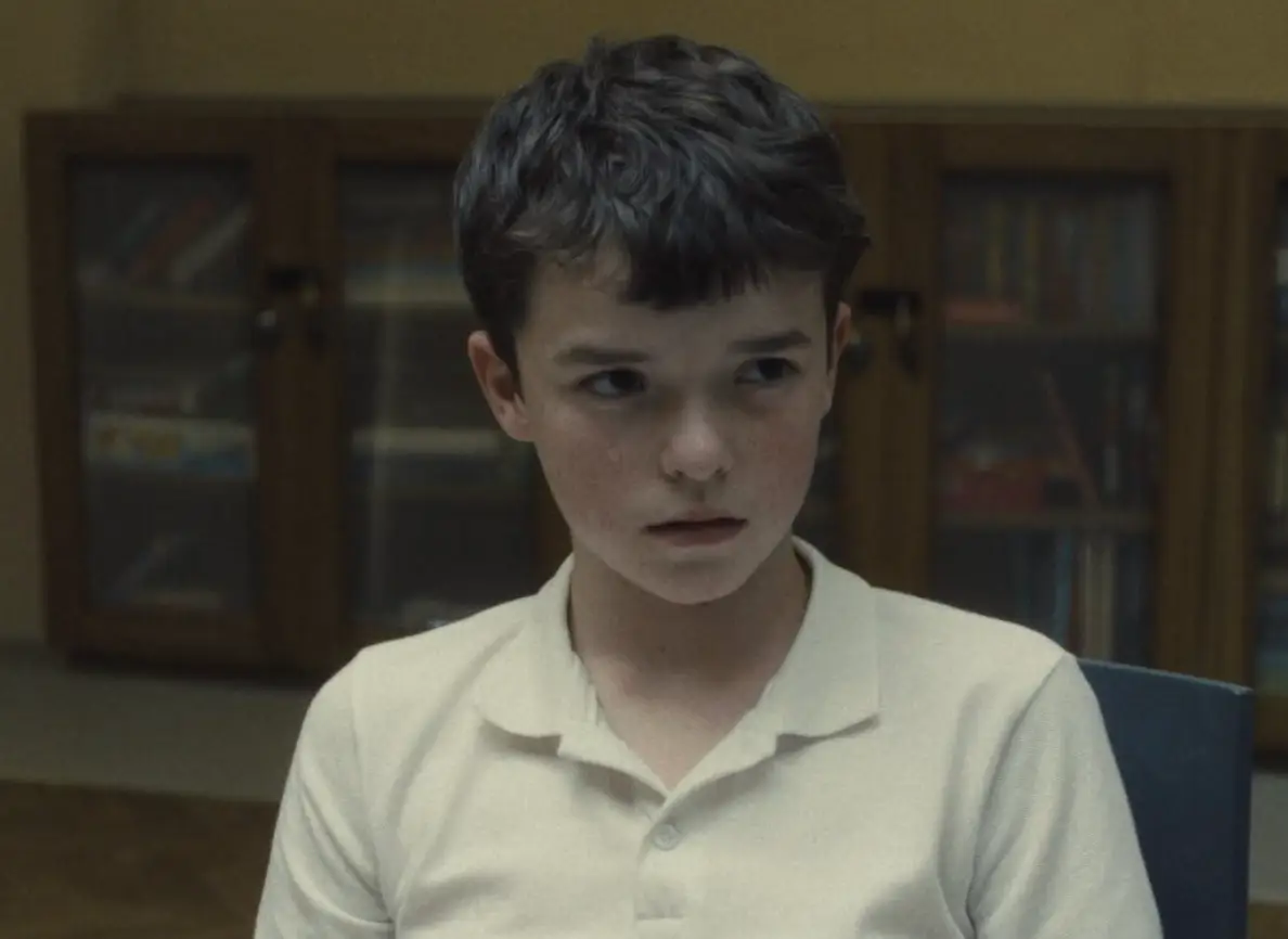 Jamie is accused of murdering a teenage girl in Adolescence (Netflix)