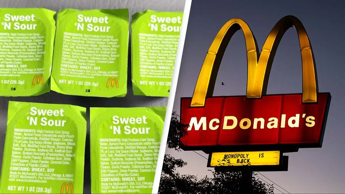 People stunned after realizing what McDonald's Sweet 'n' Sour sauce is made from