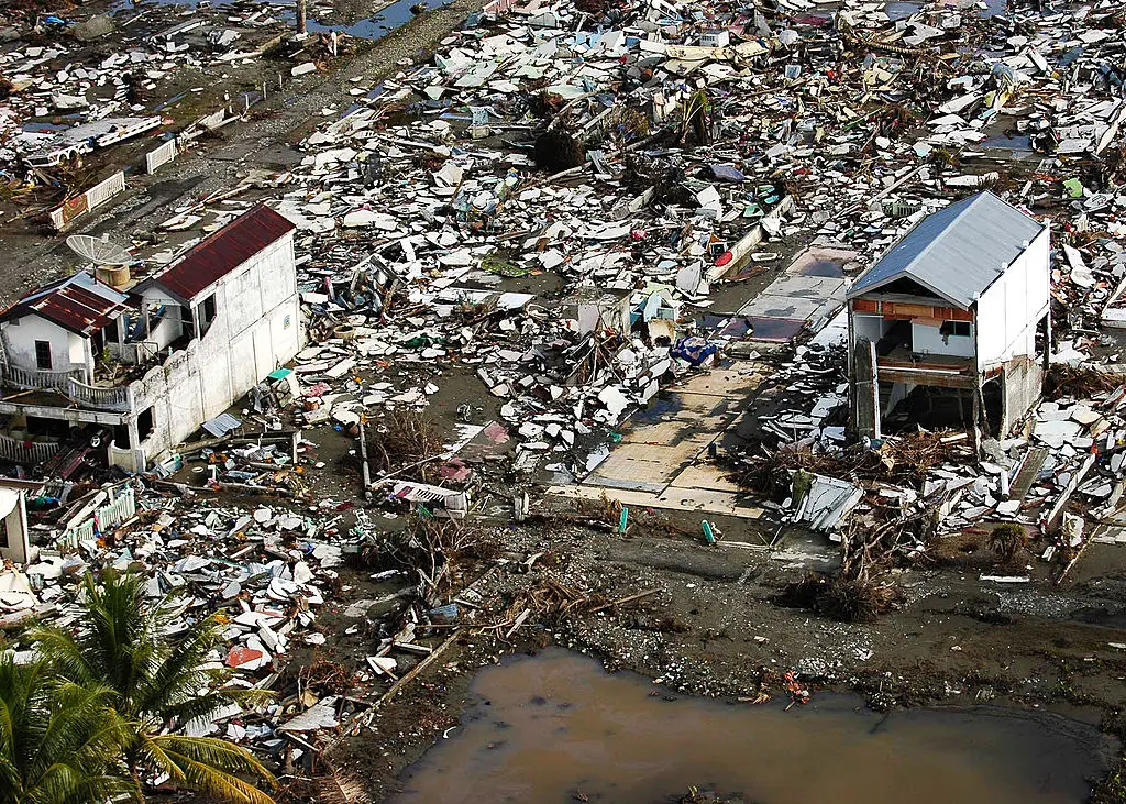More than 200,000 people were killed in the December 26, 2004 tsunami (Jordon R. Beesley/U.S. Navy via Getty Images)