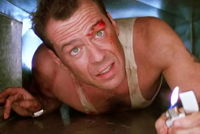 Bruce Willis in Die Hard (20th Century Fox) 
