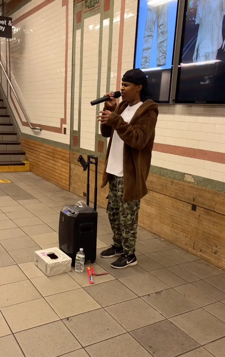 The singer has reassured their fans after concern rose over them resorting to busking.