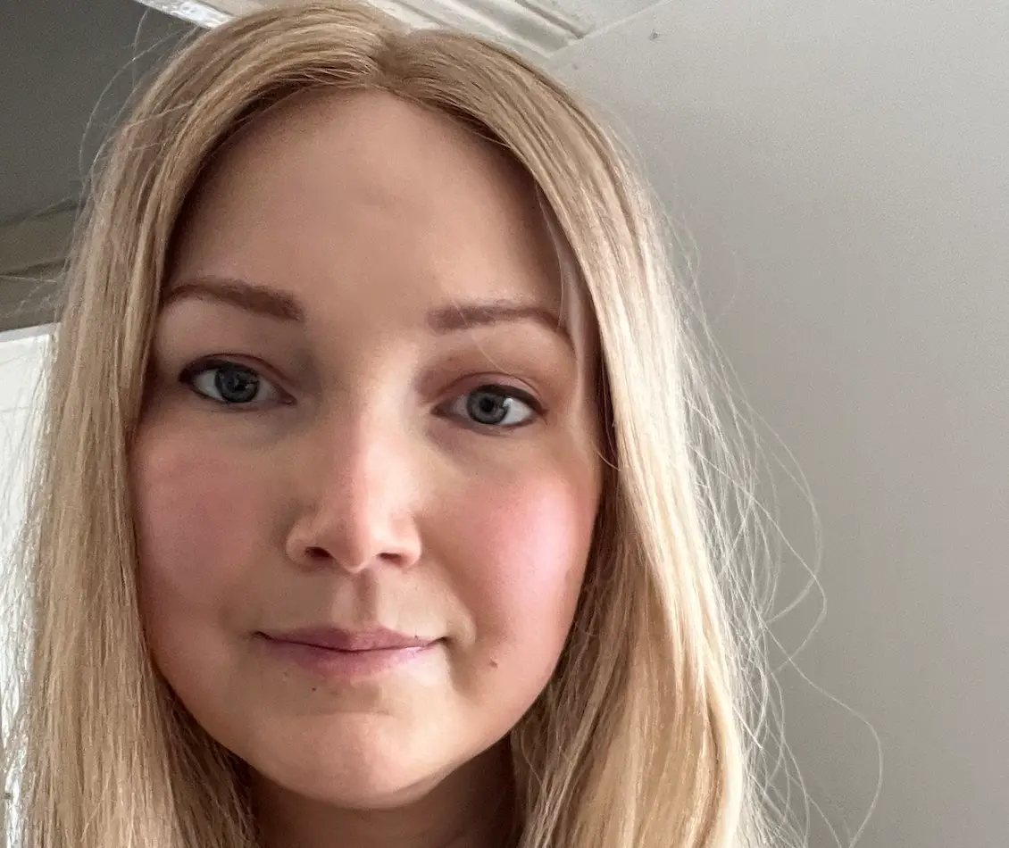 Lea was 29 when she first spotted the lump (SWNS)