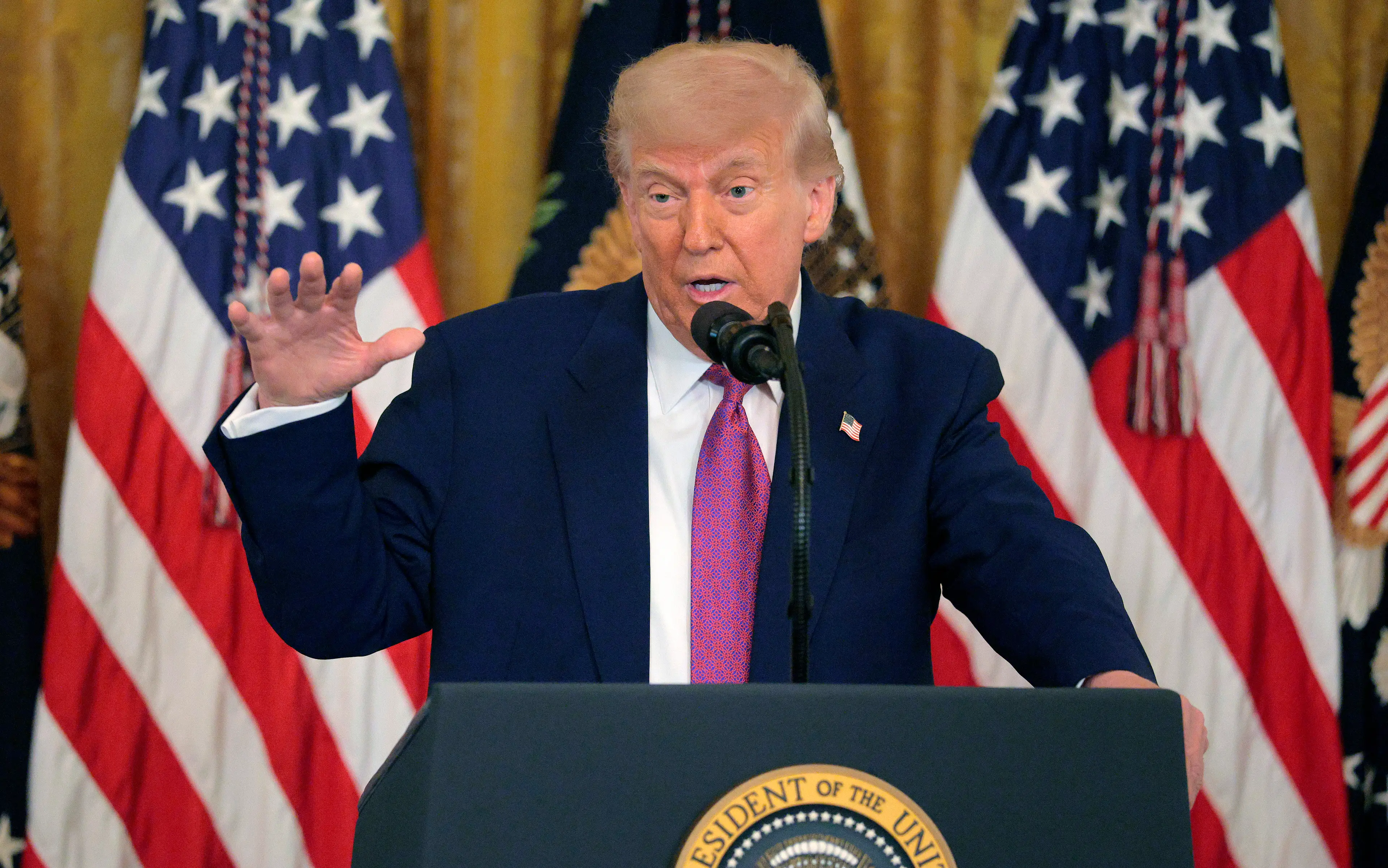 Trump returned to the White House as president in January (Chip Somodevilla/Getty Images)