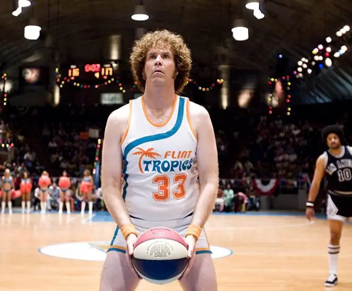 Will Ferrell as Jackie Moon in Semi-Pro.