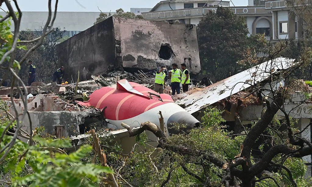 Air India's pilot's last conversation was reported (Raju Shinde/Hindustan Times via Getty Images)