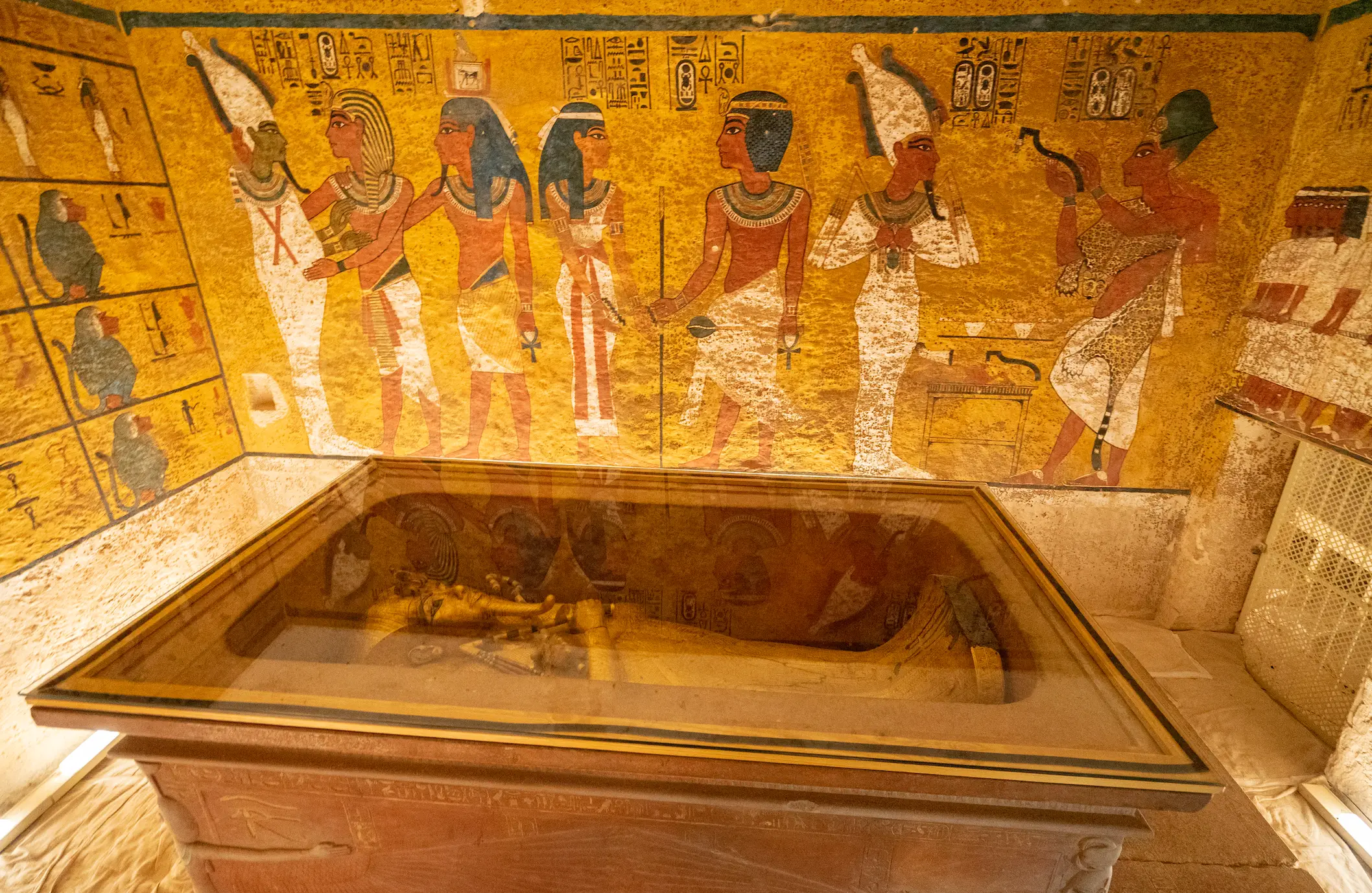 There is still debate over how the pharaoh died (Getty Images)