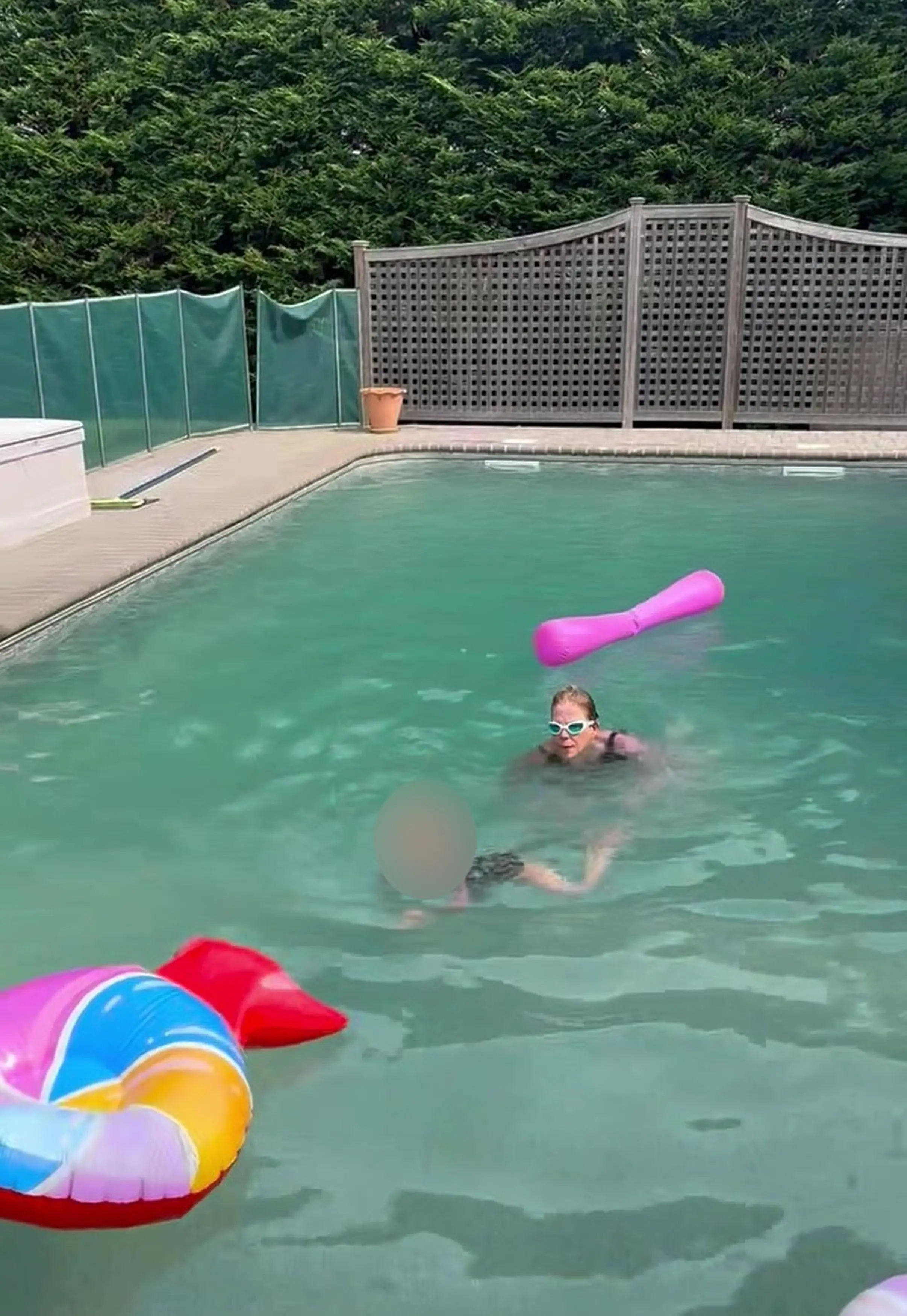 She began teaching kids how to swim last year (Kennedy News and Media)