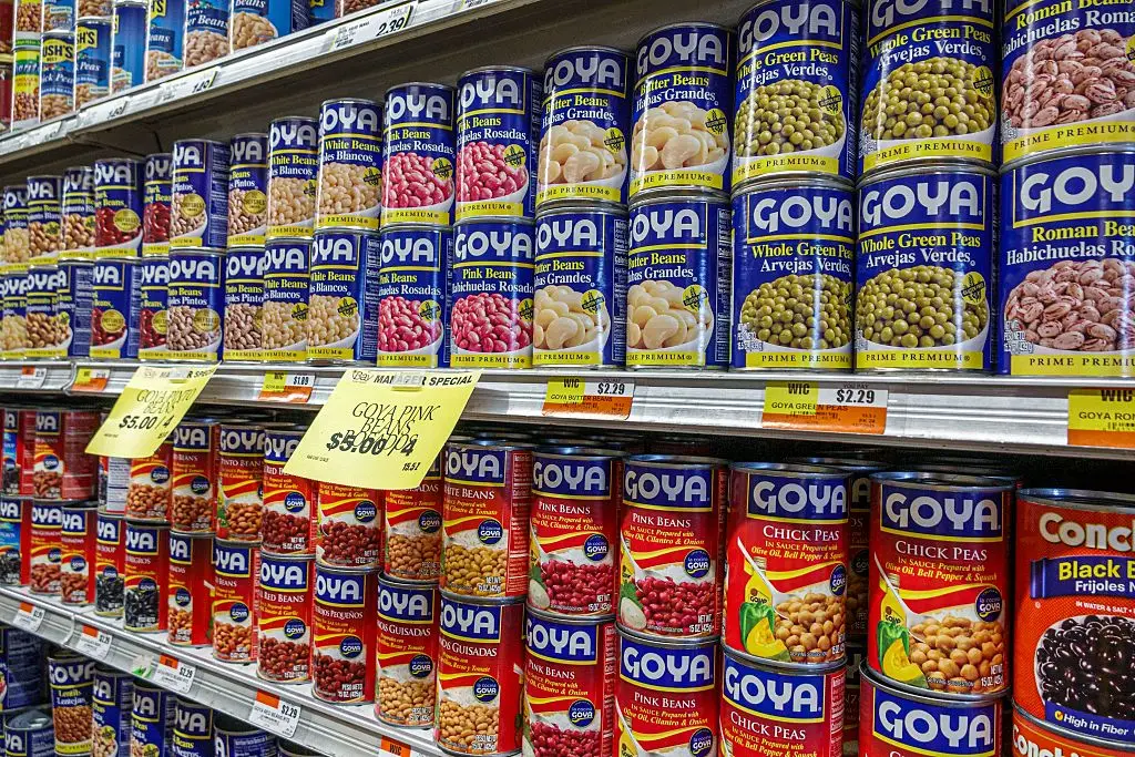 In the case of an emergency and you want to maintain a healthy diet canned chickpeas and kidney beans are a must have (Jeffrey Greenberg/Universal Images Group via Getty Images)