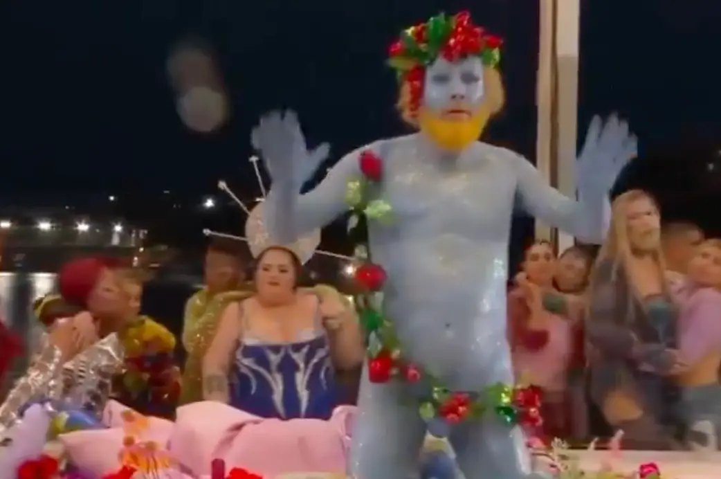 It's not just the 'blue scrotum' who went down badly among viewers either (BBC) 