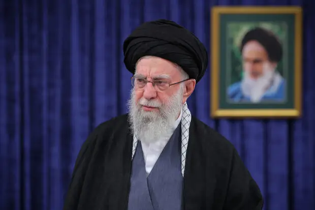 Iranian leader Ayatollah Ali Khamenei (Iranian Leader Press Office/Anadolu via Getty Images)