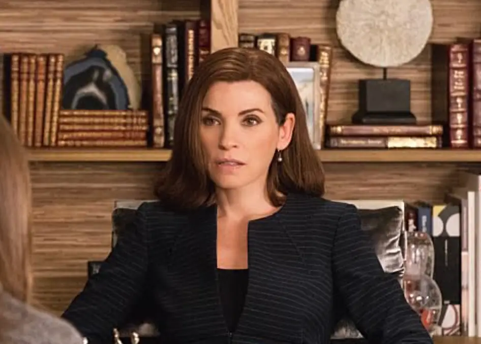 My face when you admit you haven't seen 'The Good Wife' yet (Paramount+) 