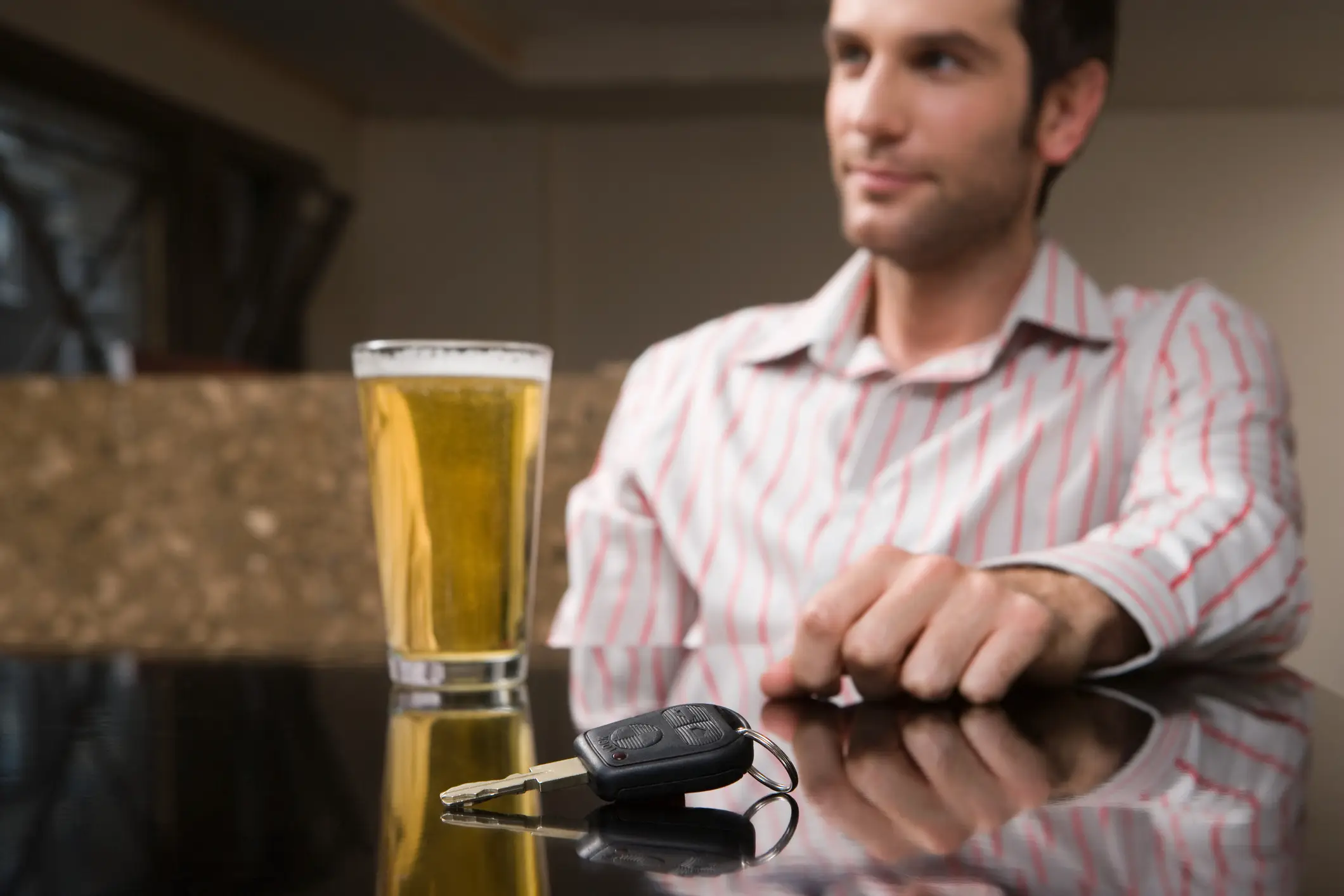 Road safety experts are specifically warning World Cup fans about getting behind the wheel after a big night out (Getty stock image)