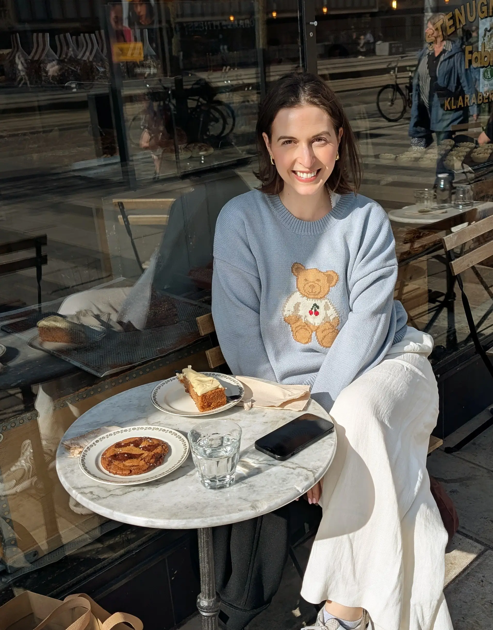 Courtney El Refai has shared how she commutes from Stockholm to San Francisco every time she works (SWNS)