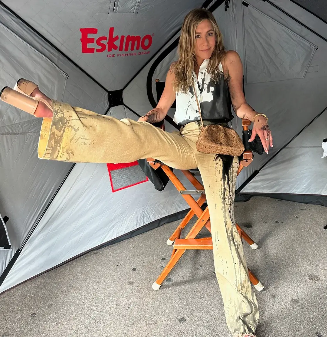 Aniston posted to Instagram after the shoot. (Instagram / jenniferaniston)