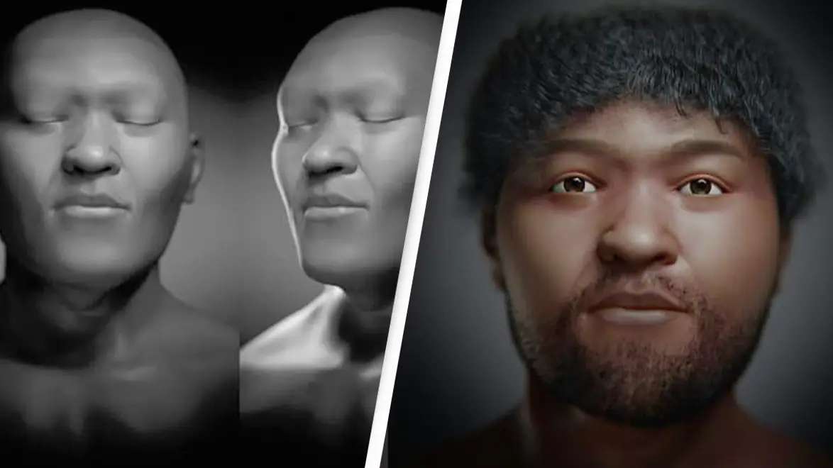 Scientists reveal real face of Egyptian man from almost 35,000 years ago