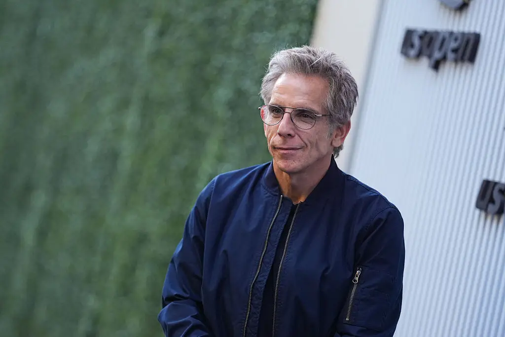 Ben Stiller has called for the Trump administration to take down a social media post which included a clip of Tom Cruise dancing as eccentric studio executive Les Grossman in Tropic Thunder - which he co-wrote (John Nacion/Getty Images)