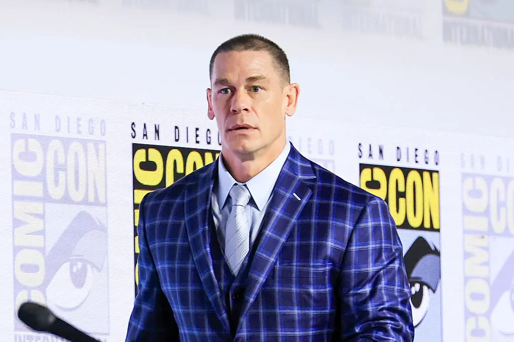 The former wrestler has been open about his struggles with hair loss. (Amy Sussman/Getty Images)