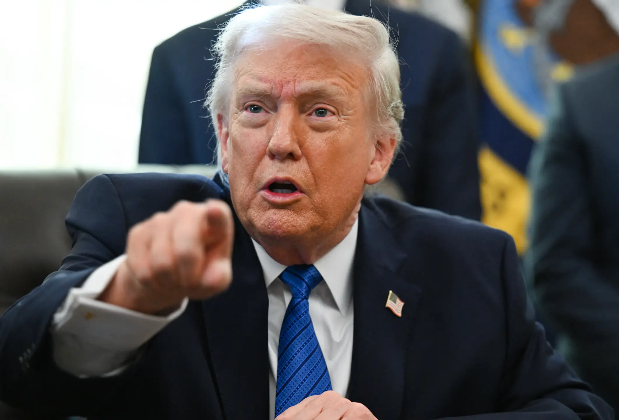 Blanche also said people should steer away from focusing on Trump (ANNABELLE GORDON / AFP via Getty Images)