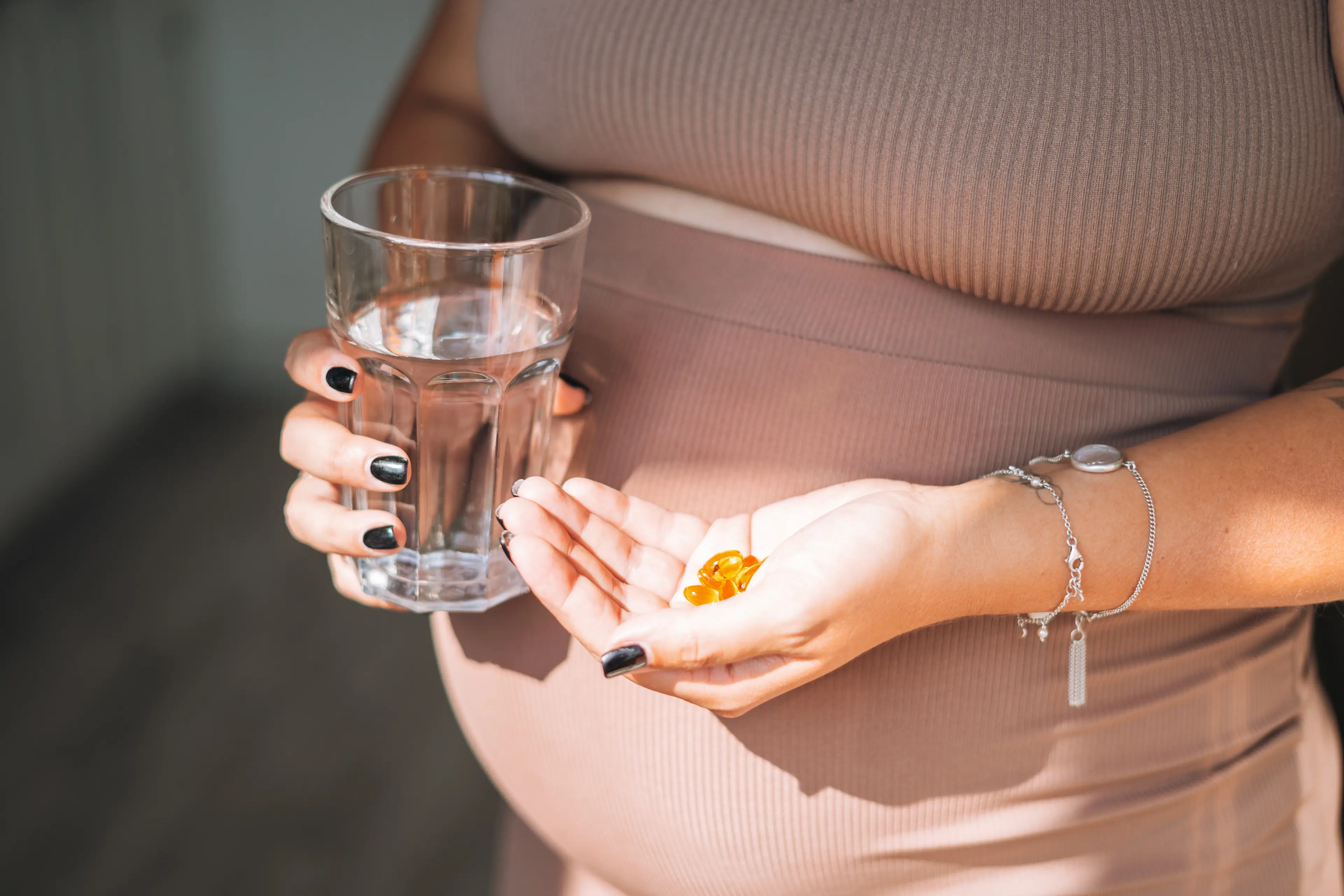 Doctors have said there are numerous benefits to taking multivitamins while pregnant (Getty Stock Images)