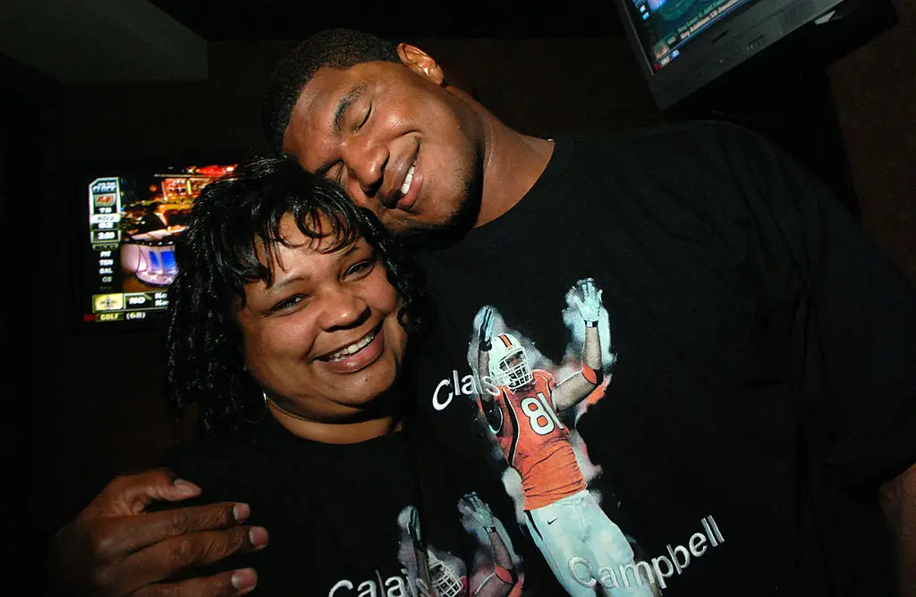 Nateal Campbell was killed by her son, the brother of NFL star Calais (Photo By Hyoung Chang/The Denver Post via Getty Images)