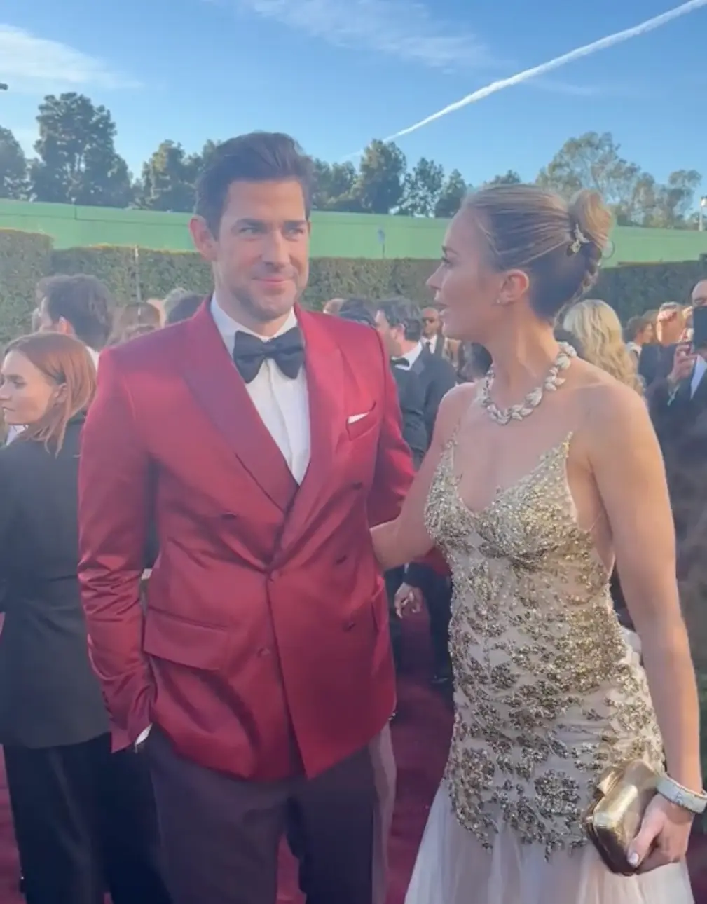 People have been speculating about what Krasinski said.