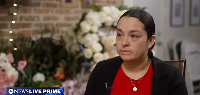 Marbella Carranza said her daughter was a 'victim of racism' (ABC News Live)