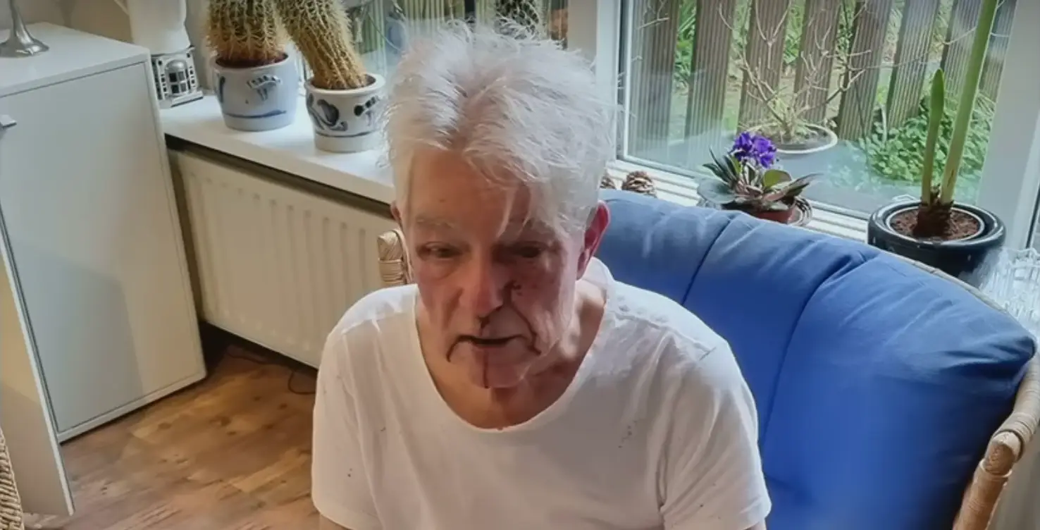 Jan Beulenkamp was left with brain damage which left him partially paralyzed and limited his speech. (YouTube/Opsporing Verzocht)