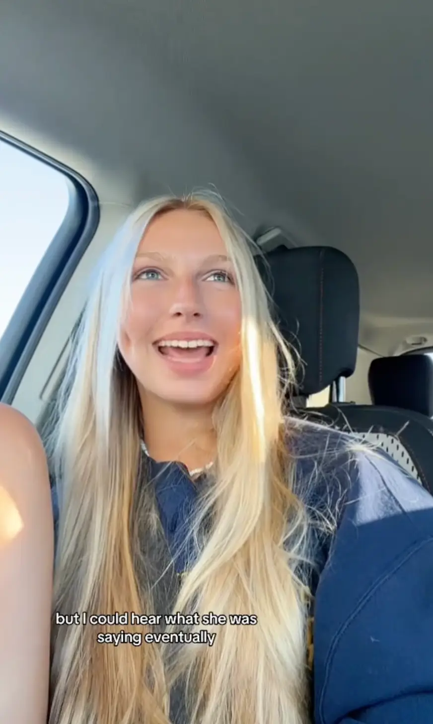 Meredith said she and the woman ‘had a little laugh’ about it later.