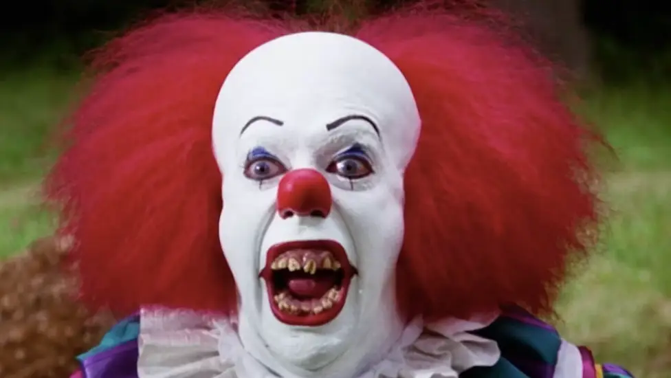 Tim Curry in 1990's It. (Lorimar Television)