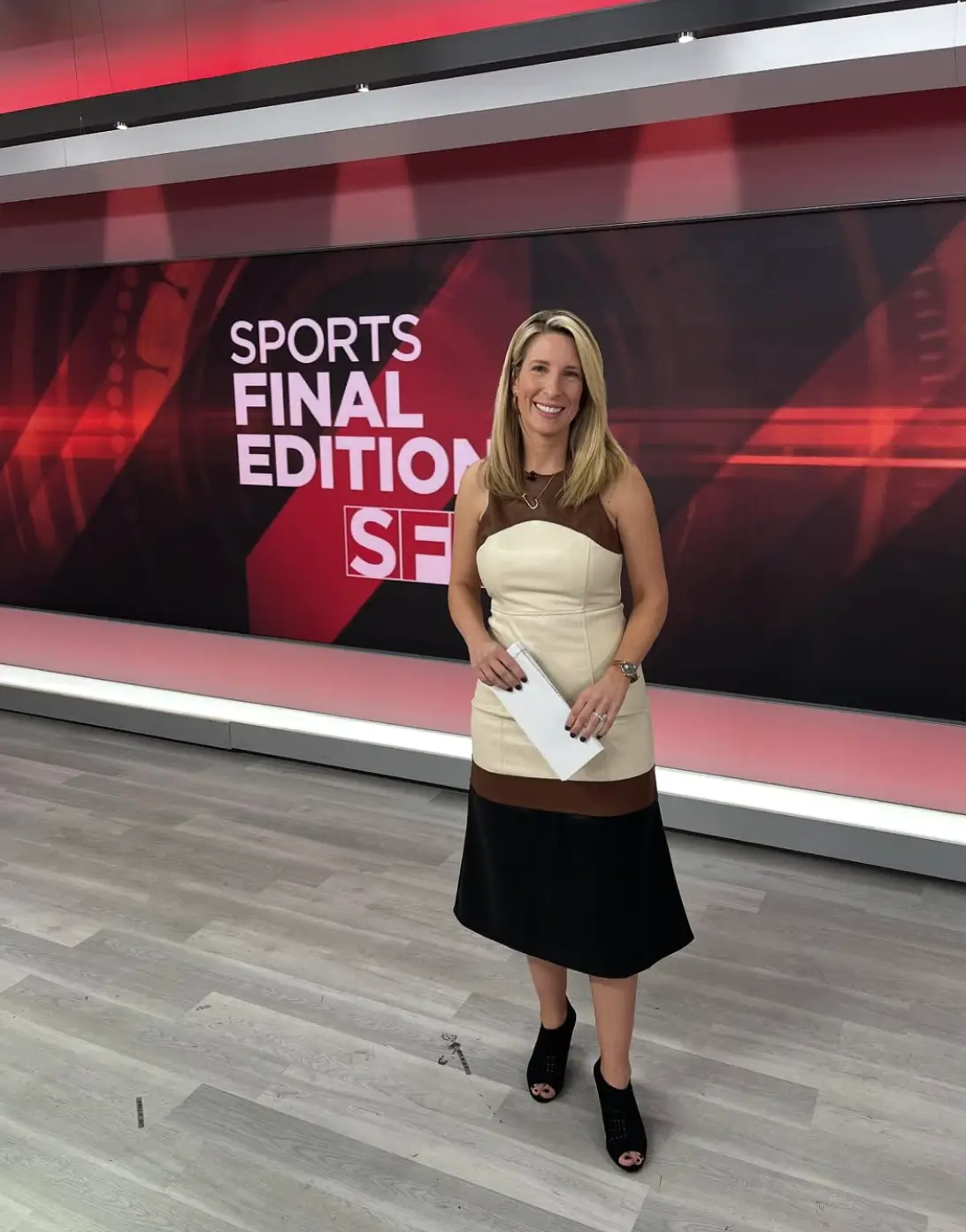 The TV anchor spoke about how she felt an 'itch' and knew something wasn't right (Instagram/@edmonds_jamietv)