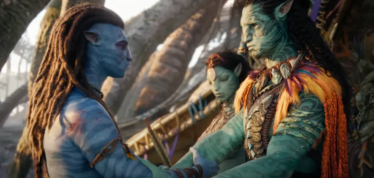 The film drops next month.