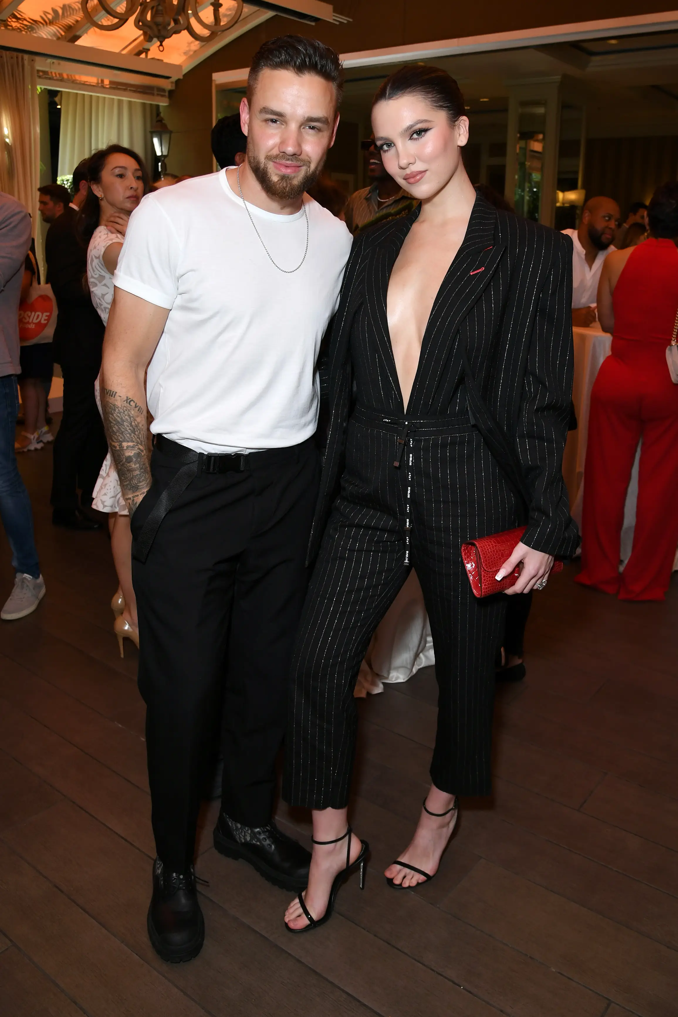 Liam Payne and Maya Henry pictured together in 2022 (JC Olivera/Getty Images)