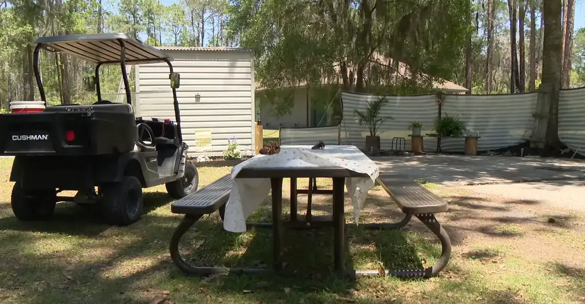 The couple were found dead at the Ocean Pond Campground (First Coast News)