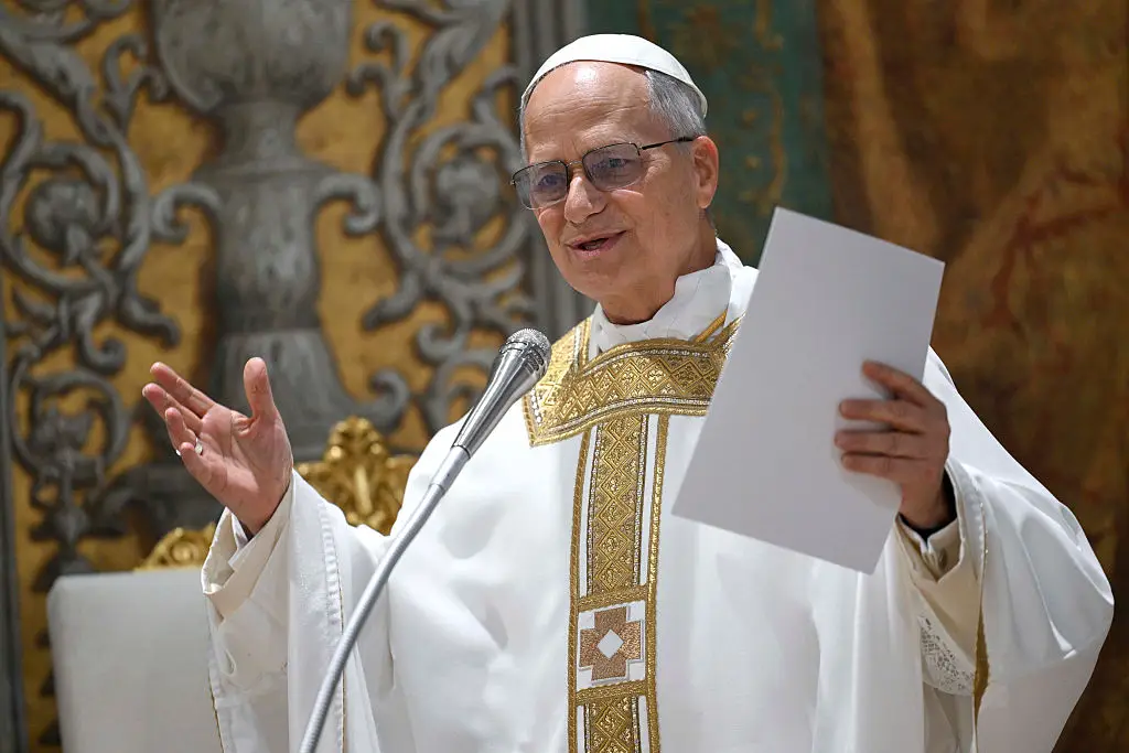 Surgeons removed the lower lobe of Pope Leo XIV's right lung during a procedure that lasted approximately 90 minutes. (Photo by Simone Risoluti - Vatican Media via Vatican Pool/Getty Images)