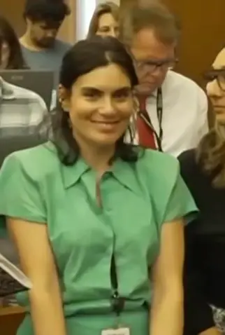 Brittany Romano explained why she was seen smiling during the Lindsay Clancy trial (YouTube/ Court TV)