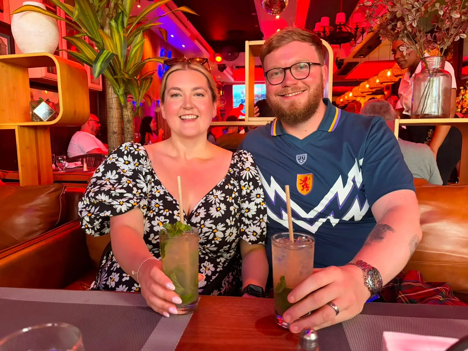 They opened up about how much their dream honeymoon has cost them so far. (Claire Thomson)