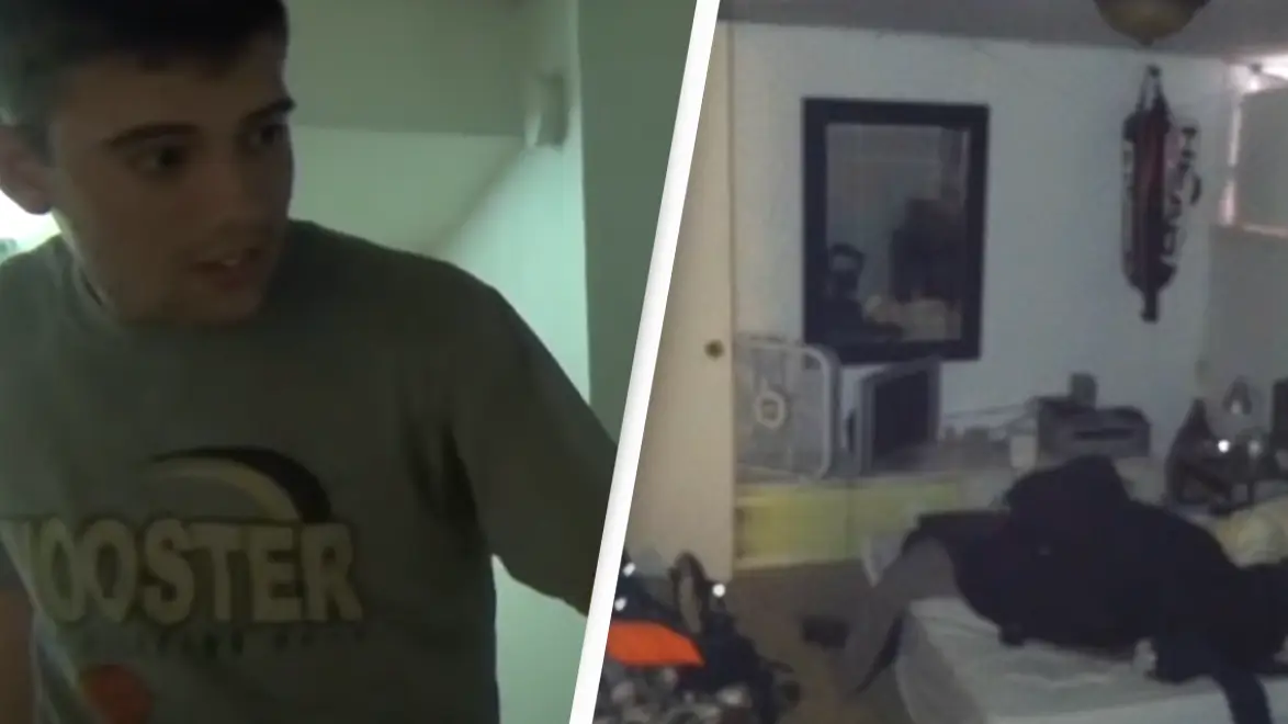 Students who experienced 'paranormal activity' discovered man living in their basement