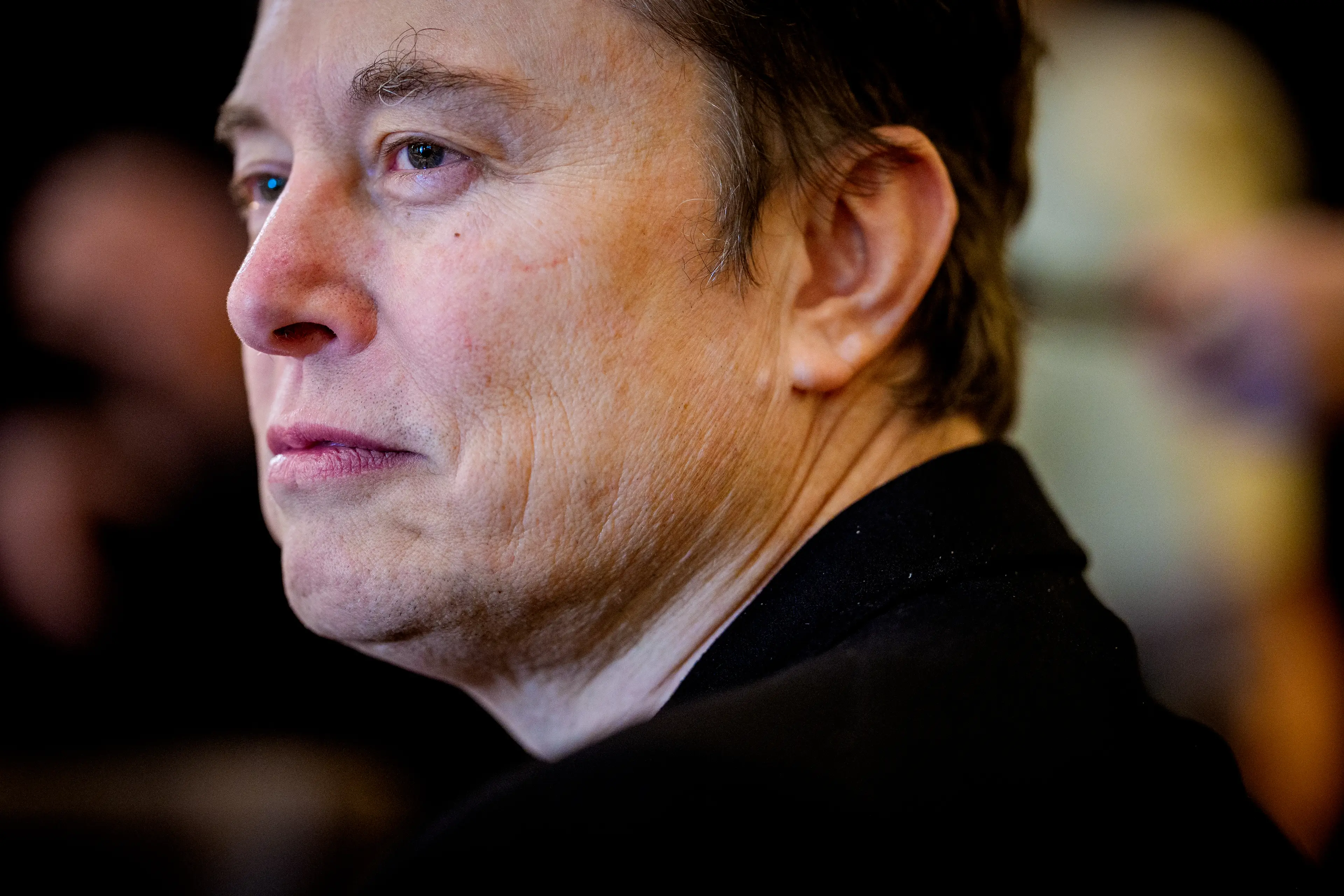 What do you make of that, eh Elon? (Andrew Harnik/Getty Images)