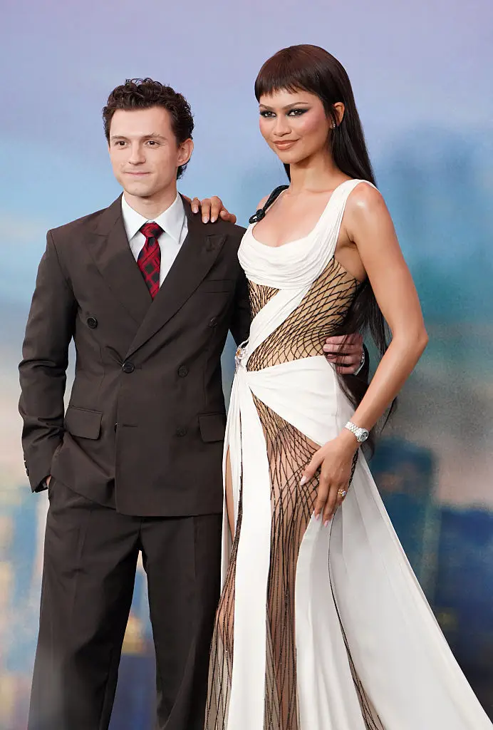 Zendaya praised Tom Holland for his 'kindness' and ability to set boundaries (Photo by VCG/VCG via Getty Images)