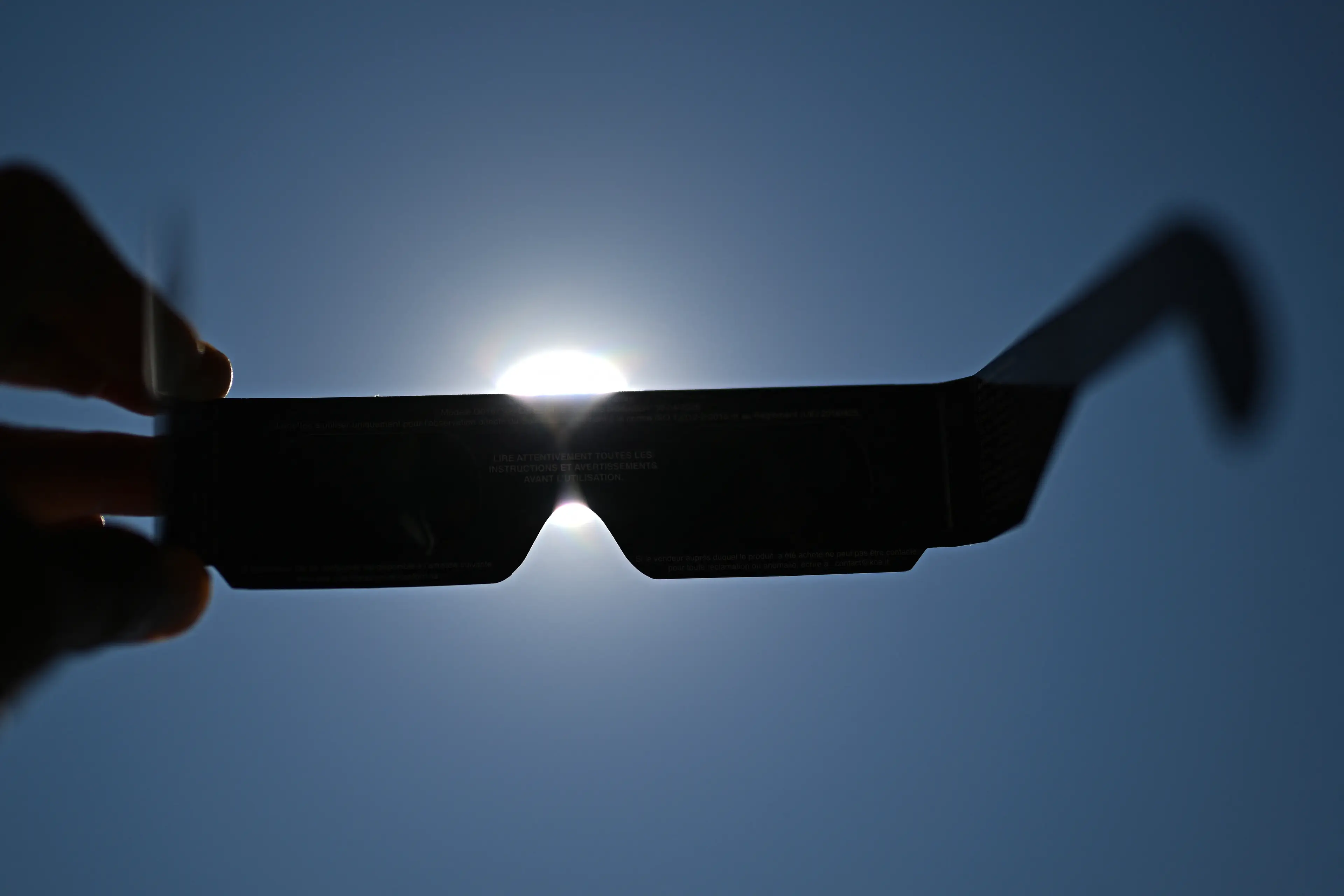 You can't just use any old glasses (Gabriel BOUYS / AFP via Getty Images)