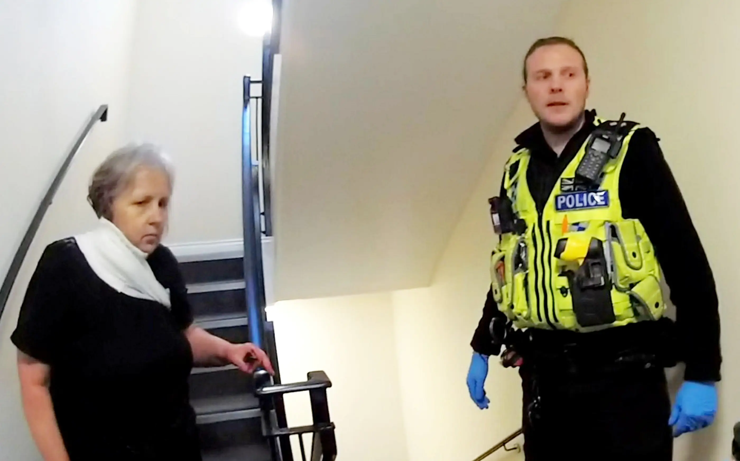 Stefania Glowka was detained on Christmas Day (SWNS)