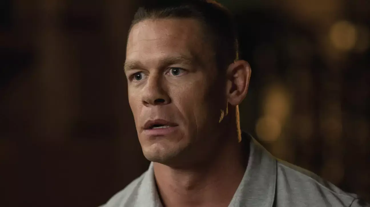 John Cena plays gym-addict Steven in the flick.