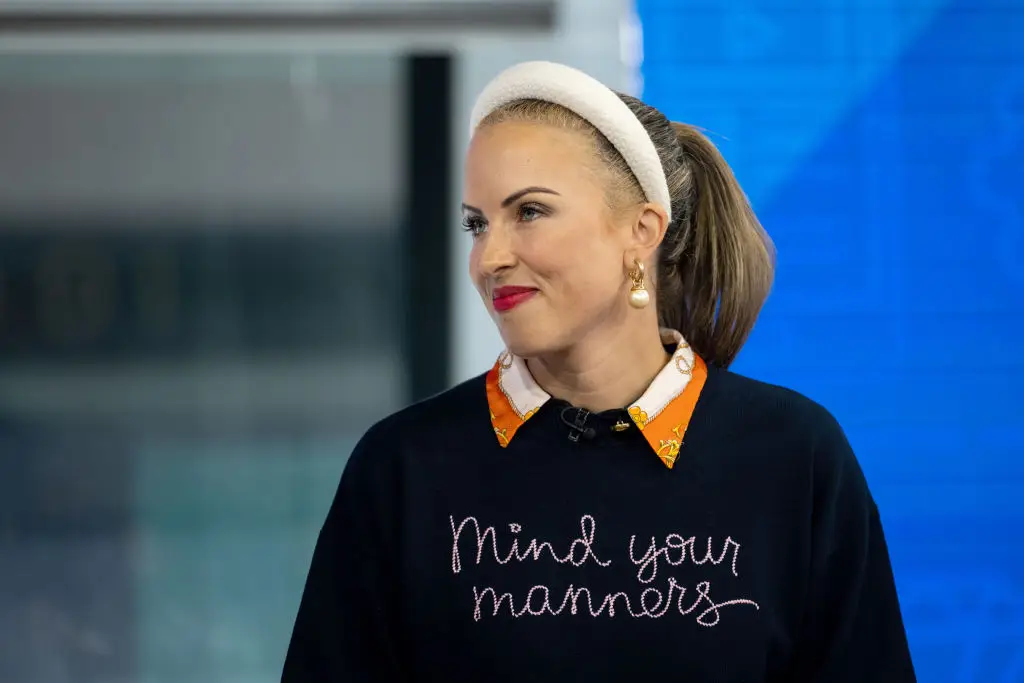 Myka Meier is an expert in etiquette (Nathan Congleton/NBC via Getty Images)