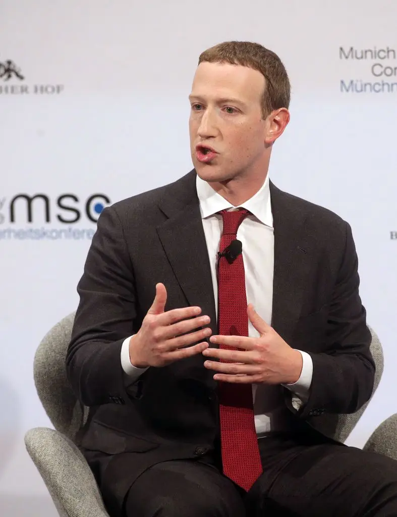 Mark Zuckerberg claimed the situation was 'frustrating'. (Johannes Simon/Getty Images)