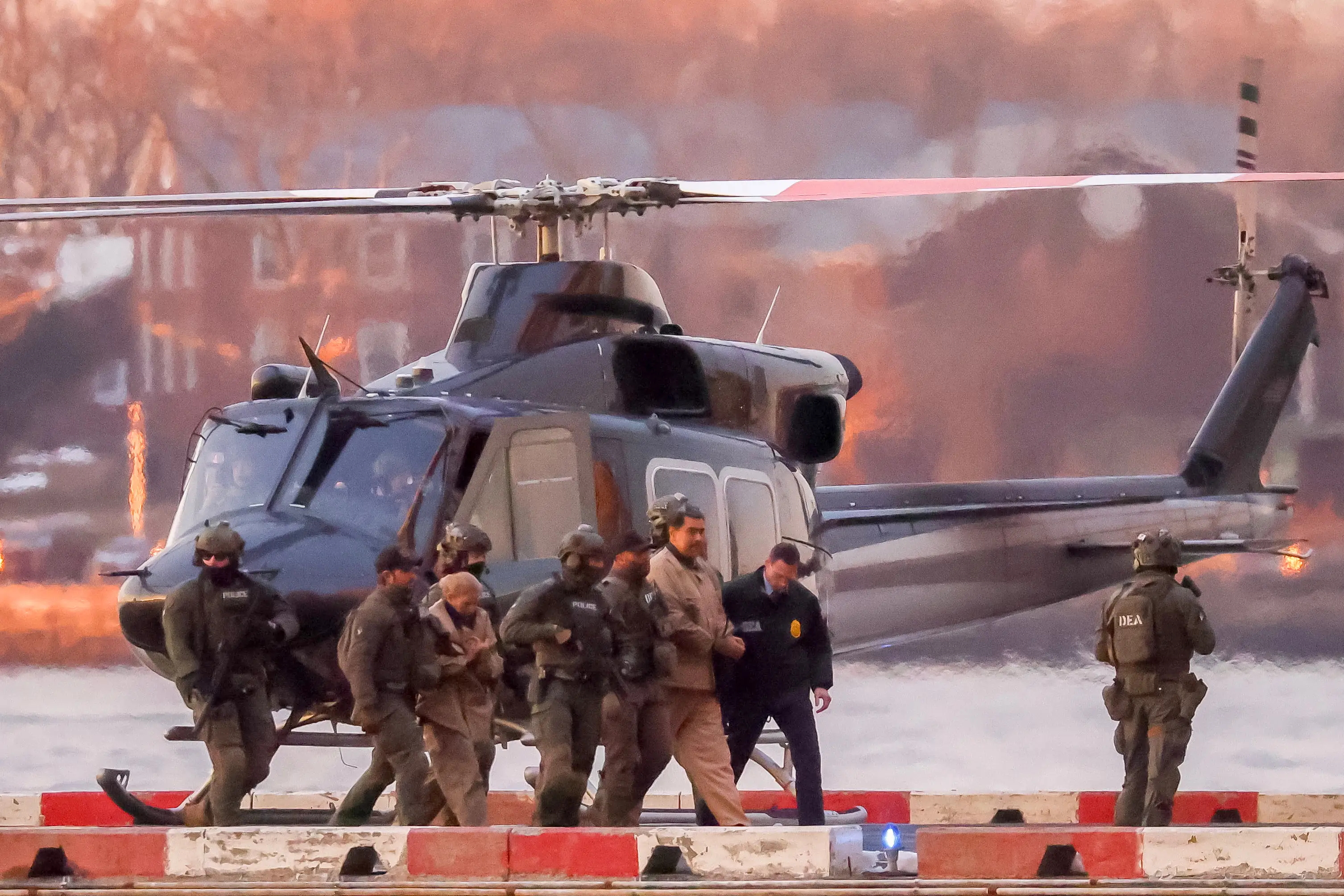 The Venezuelan president was captured last week (Michael Nagle/Bloomberg via Getty Images)