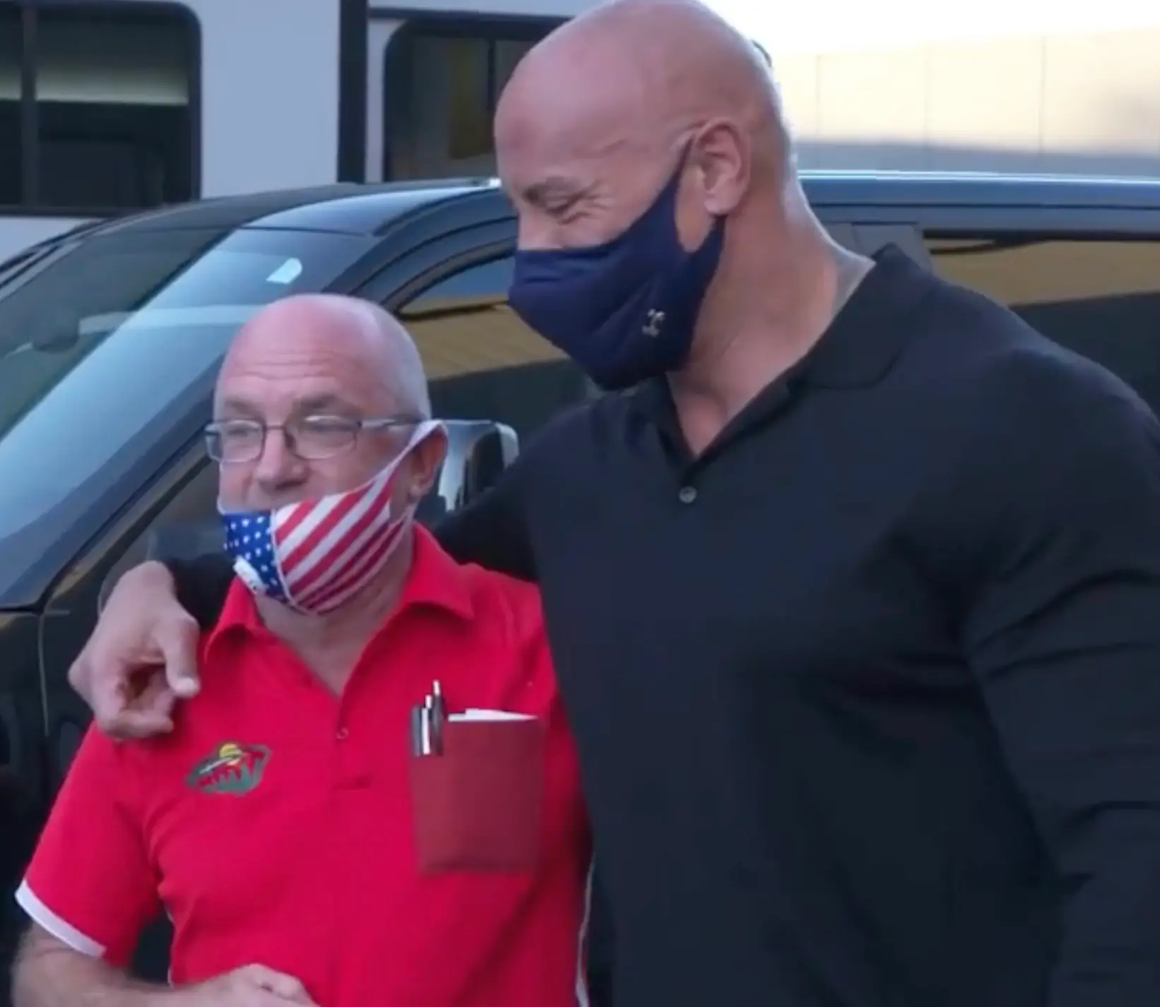 Bruno and Dwayne go way back.