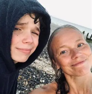 Rafferty and his mum (Supplied)