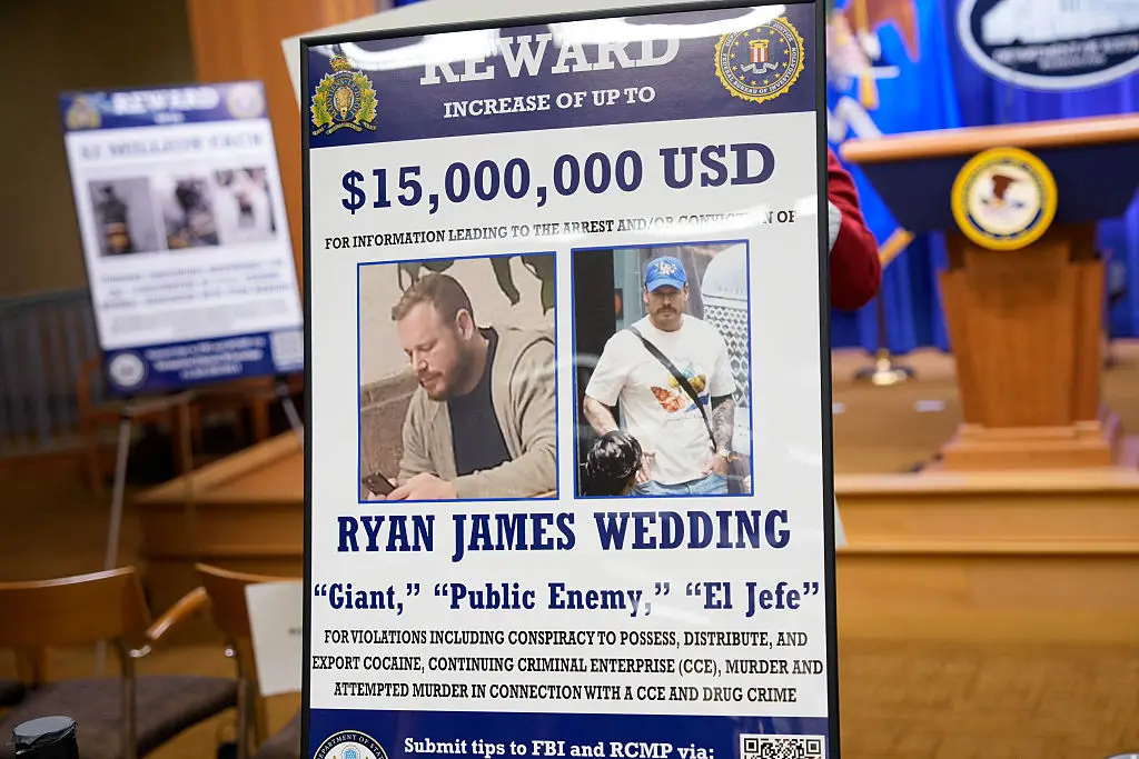 There's a $15 million reward for anyone with information leading to Wedding's arrest (Andrew Harnik/Getty Images)