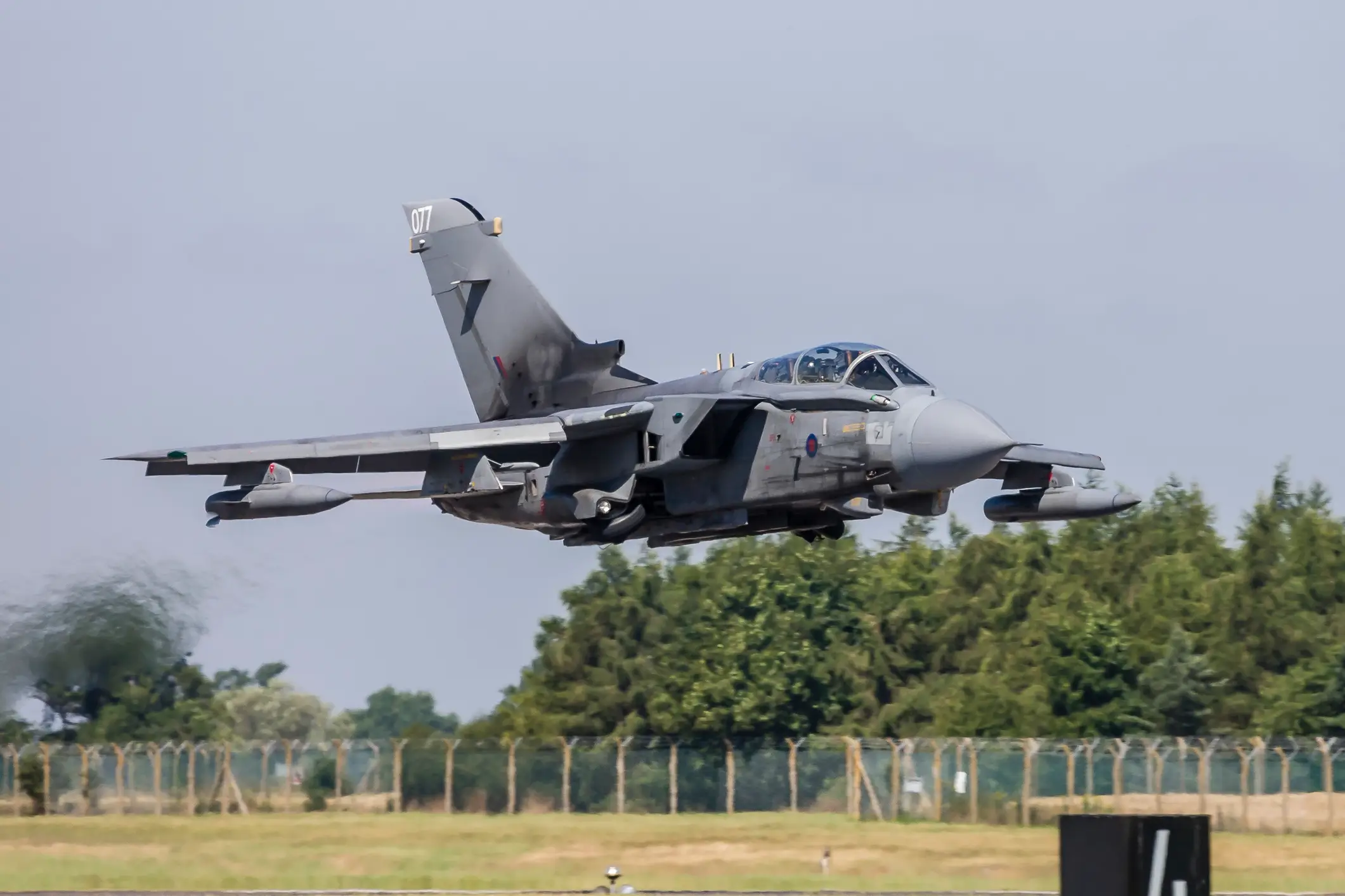 RAF Fairford has been placed on 'Delta alert', the highest threat level used by the US Department of Defense, following the arrests. (Getty Stock Image)